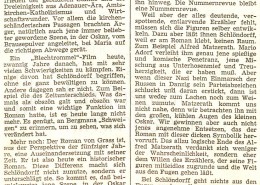 DIE BLECHTROMMEL // Presse / Filmkritik Frankfurter Allgemeine Zeitung