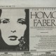 HOMO FABER // Werbung und Verleih / Anzeige 2