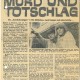 MORD UND TOTSCHLAG // Presse / Der Abend