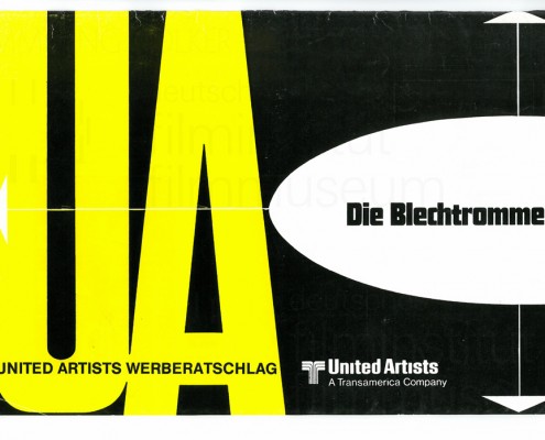 DIE BLECHTROMMEL // Werbung und Verleih / Werberatschlag von United Artists